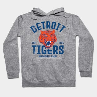 Vintage Retro Detroit-Tigers Hoodie